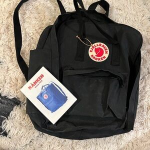 Fjallraven Kånken Backpack in Classic Black